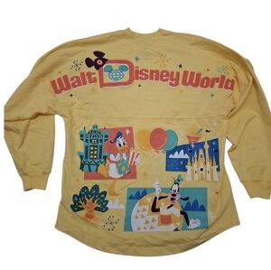 Walt Disney World Spirit Jersey Goofy Donald Duck Size S